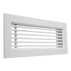 Grille de reprise linéaire Blanc 800x100 mm
