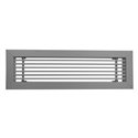 Grille de reprise linéaire Aluminium 800x100 mm