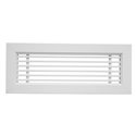 Grille de reprise linéaire Blanc 500x150 mm