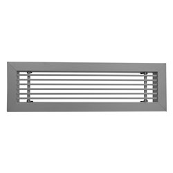 Grille de reprise linéaire Aluminium 600x150 mm