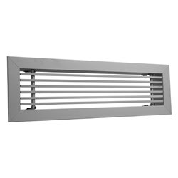 Grille de reprise linéaire Aluminium 500x150 mm