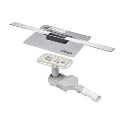 Rigole de douche Advantix Cleviva Inox L : 1200 mm modèle pour la rénovation 794514