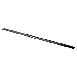 Profilé pour rigole de douche Advantix Cleviva Noir 794347