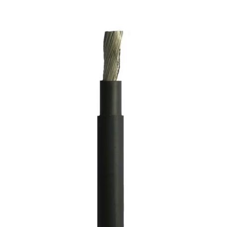 Lot de 50 m de câble photovoltaïque courant fort noir 6 mm² Lot de 50 m de câble photovoltaïque courant fort noir 6 mm²