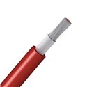 Lot de 25 m de câble photovoltaïque courant fort rouge 6 mm²