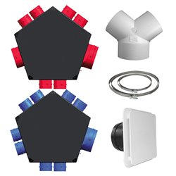Kit accessoires plénum pour Maison Plain-pied