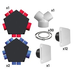 Kit accessoires plénum pour Maison Plain-pied