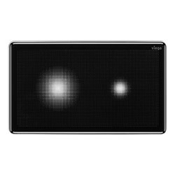 Plaque de commande 774363 Visign for More 205 Verre Noir
