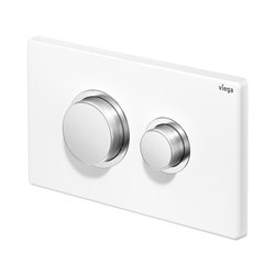Plaque de commande WC 774332 Visign for Public 11 Acier Blanc brillant