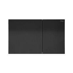 Plaque de commande 773595 Visign for More 200 Métal Noir mat