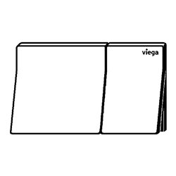 Plaque de commande 773571 Visign for More 200 Verre Blanc