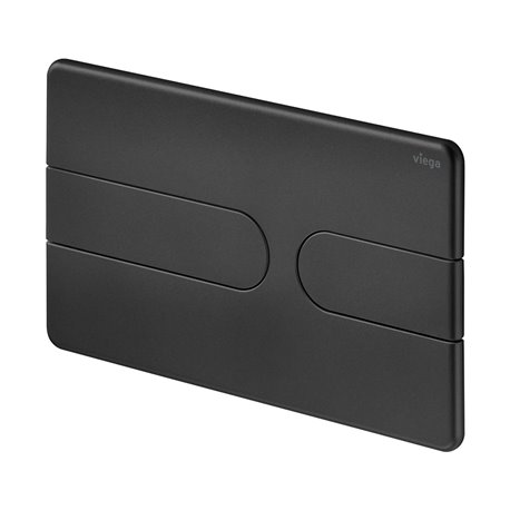 Plaque de commande WC 801731 Visign for Style 23 Plastique Noir mat 