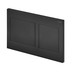 Plaque de commande WC 801724 Visign for Style 21 Plastique Noir mat 