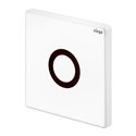 Plaque de commande Urinoir 774691 Visign for Public 12 Acier inoxydable Blanc brillant