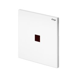 Plaque de commande 774639 Visign for More 200 Plastique, verre, bois Blanc alpin