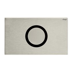 Plaque de commande WC 774370 Visign for Public 12 Acier inoxydable brossé