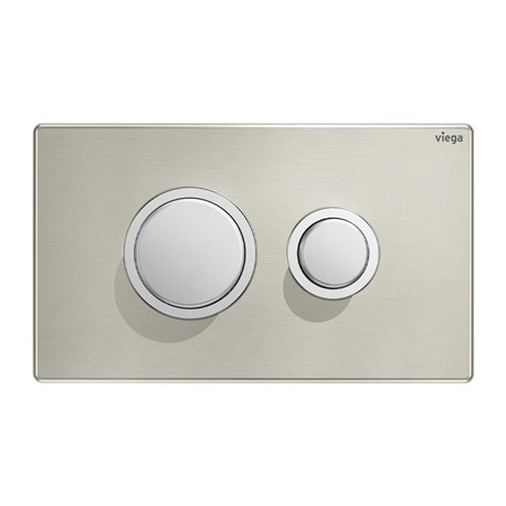 Plaque de commande WC 774325 Visign for Public 11 Acier inoxydable brossé