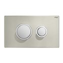 Plaque de commande WC 774325 Visign for Public 11 Acier inoxydable brossé