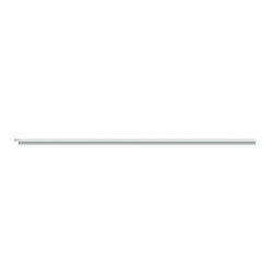 Plaque de finition Ovalis entraxe 71 mm S320704D blanc bague laiton 2 postes horizontal