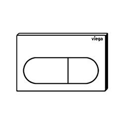Plaque de commande 773748 Visign for Life 6 Plastique Chromé