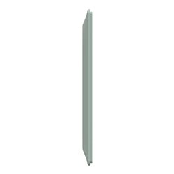 Plaque de finition Ovalis entraxe 71 mm S320724A sauge 2 postes vertical