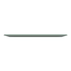Plaque de finition Ovalis entraxe 71 mm S320706A sauge 3 postes horizontal