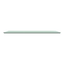 Plaque de finition Ovalis entraxe 71 mm S320706A sauge 3 postes horizontal