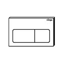 Plaque de commande 773731 Visign for Life 5 Plastique Blanc-alpin