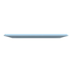 Plaque de finition Ovalis entraxe 71 mm S320704C bleu azurin 2 postes horizontal
