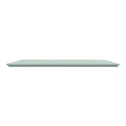 Plaque de finition Ovalis entraxe 71 mm S320704A sauge 2 postes horizontal
