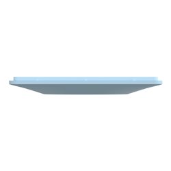 Plaque de finition Ovalis S320702C bleu azurin 1 poste