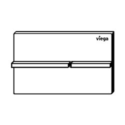 Plaque de commande 773656 Visign for more 204 Métal Noir mat