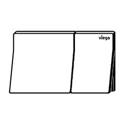 Plaque de commande 773588 Visign for More 200 Verre Noir