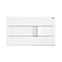 Plaque de commande 773502 Visign for More 201 Acier inoxydable Blanc brillant