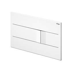 Plaque de commande 773502 Visign for More 201 Acier inoxydable Blanc brillant