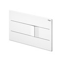 Plaque de commande 773502 Visign for More 201 Acier inoxydable Blanc brillant