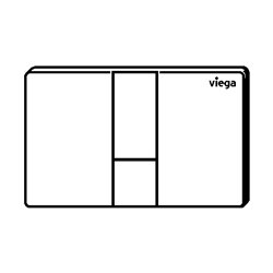 Plaque de commande 773267 Visign for Style 24 Plastique Chromé 