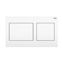 Plaque de commande WC 773250 Visign for Style 21 Plastique Blanc alpin 