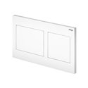 Plaque de commande WC 773250 Visign for Style 21 Plastique Blanc alpin 