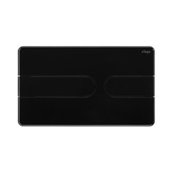 Plaque de commande WC 773175 Visign for Style 23 Plastique Noir brillant 