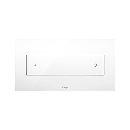 Plaque de commande 596743 Visign for Style 12 Plastique, métal, verre Blanc alpin 