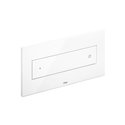Plaque de commande 596743 Visign for Style 12 Plastique, métal, verre Blanc alpin 
