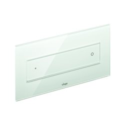 Plaque de commande 687854 Visign for Style 12 Plastique, métal, verre Gris clair