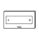 Plaque de commande 687854 Visign for Style 12 Plastique, métal, verre Gris clair