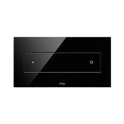 Plaque de commande 687861 Visign for Style 12 Plastique, métal, verre Noir