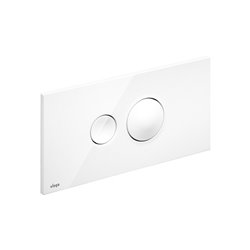 Plaque de commande 596316 Visign for Style 10 Plastique Blanc alpin