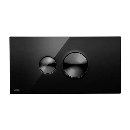 Plaque de commande 686543 Visign for Style 10 Plastique Noir brillant 