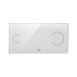 Plaque de commande 597481 Visign for More 100 verre gris clair/verre clair