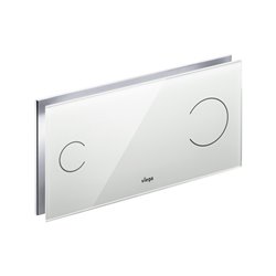 Plaque de commande 597481 Visign for More 100 verre gris clair/verre clair