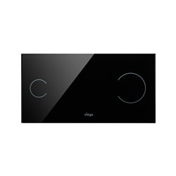 Plaque de commande 597498 Visign for More 100 verre Noir